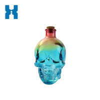 Customized Skull 350ml Liquor Bottle