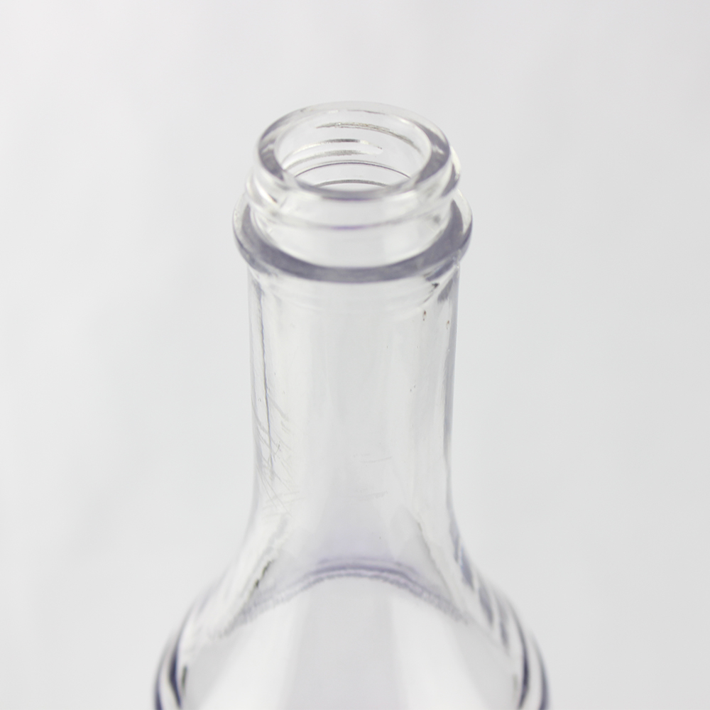 Fancy 750ml Liquor Glass Bottle