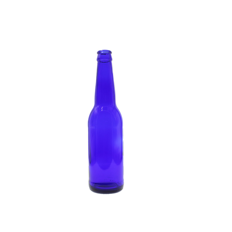 Blue Glass Bottle 330ml Beer Standard Glass Bottle