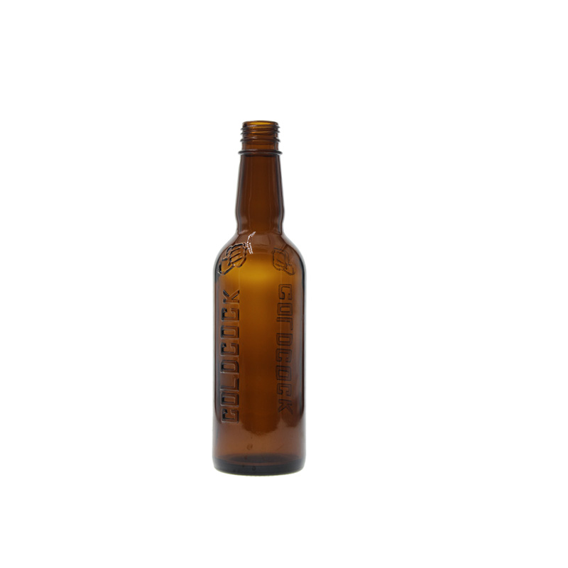 375ml Amber Glass Bottle for Whiskey
