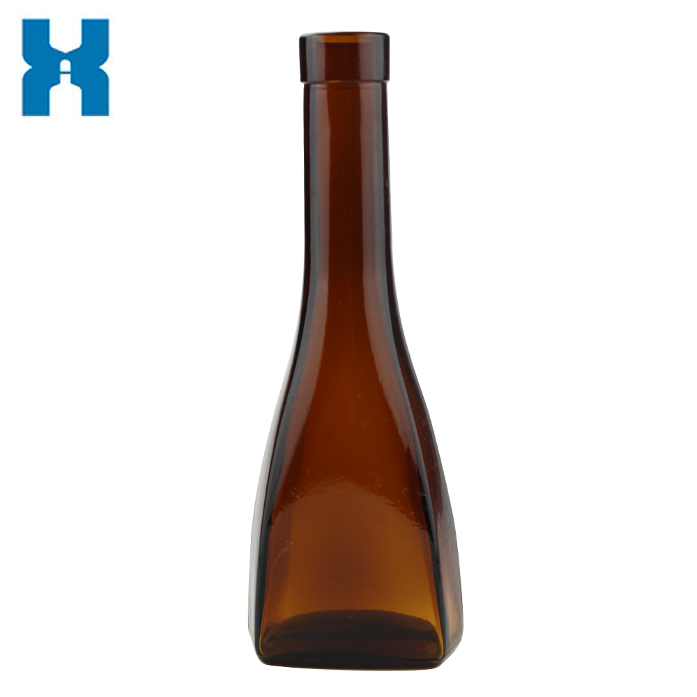 200ml Amber Spirits Glass Bottle