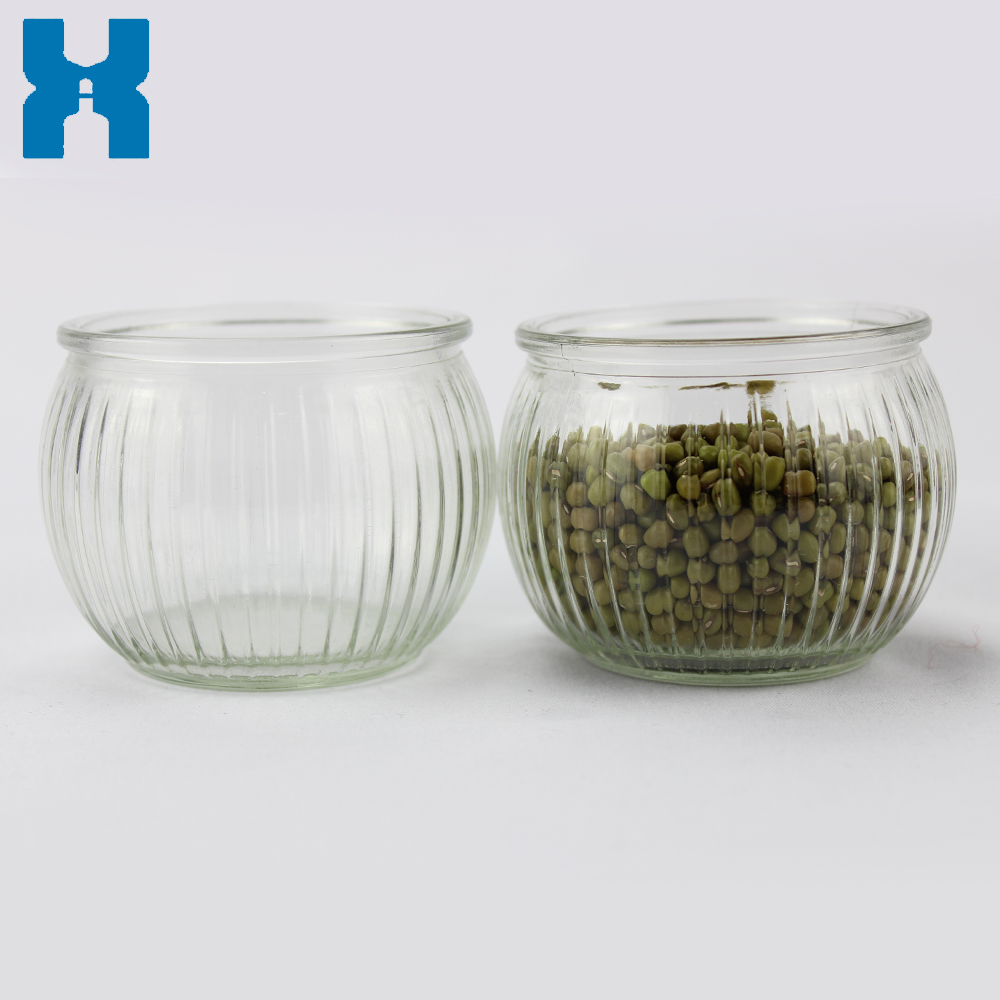 Candle Glass Jar 185ml Clear Jar