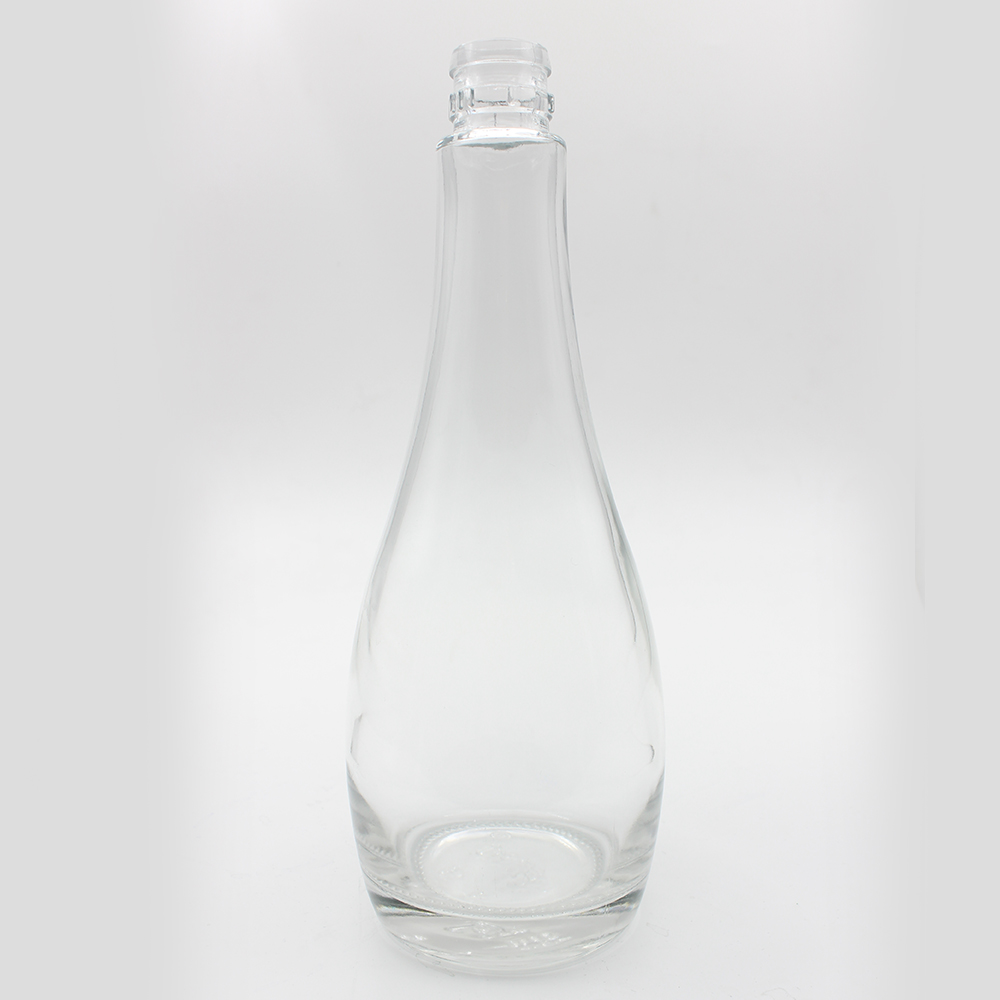 New Product 500ml Clear Spirit Glass Bottle