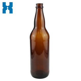 GREEN GLASS BEER BOTTLE 500ML WITH CROWN TOP