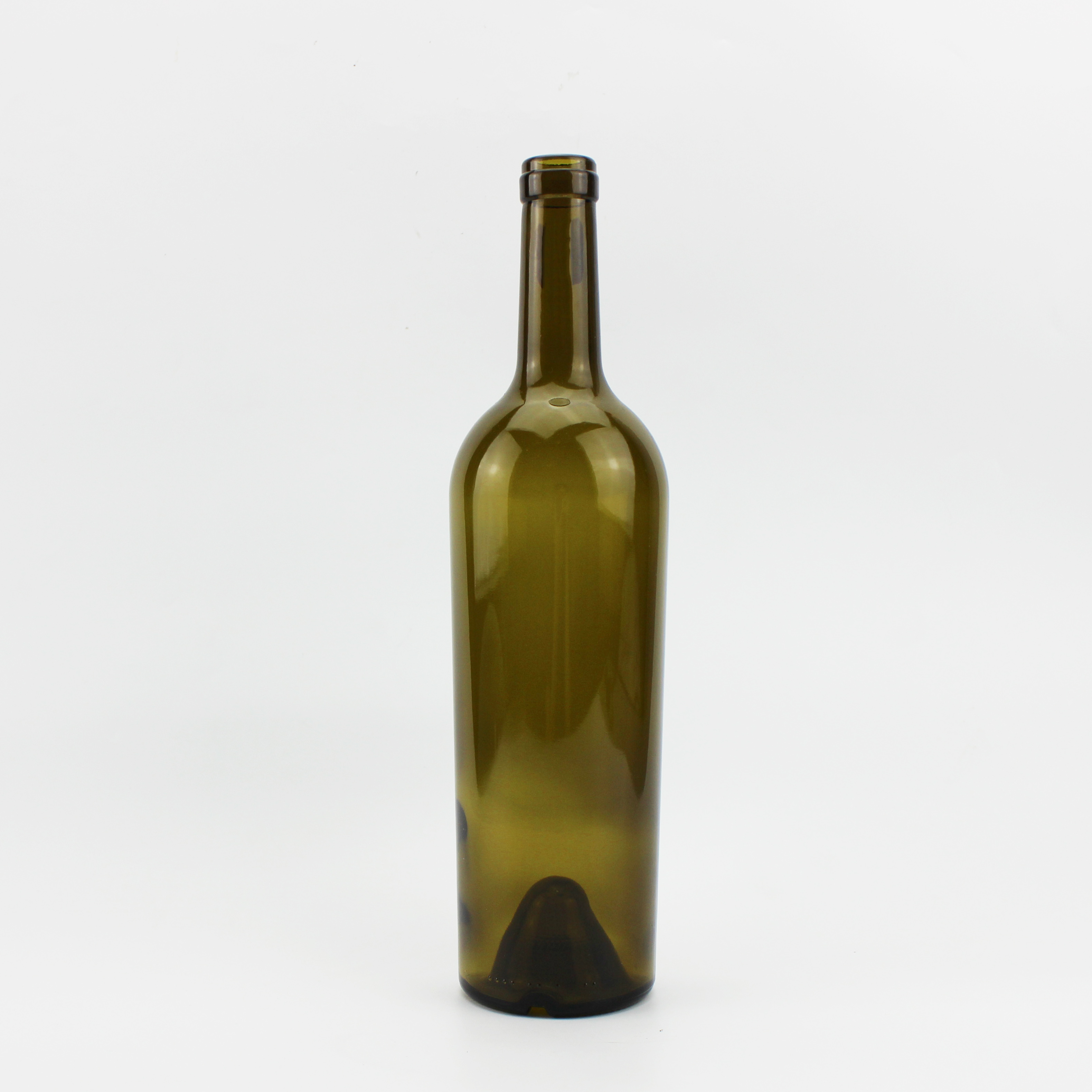 Dark Green 750Ml Wine Glass Bottle